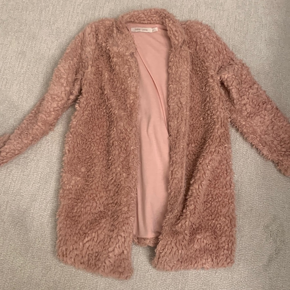 Anthropologie Fuzzy Cardigan XS